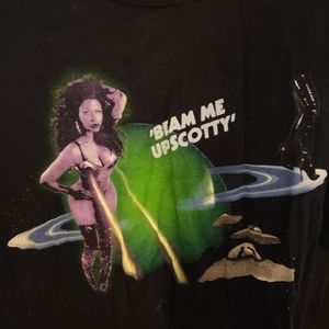 Nicki Minaj Beam Me Up Scotty Merch